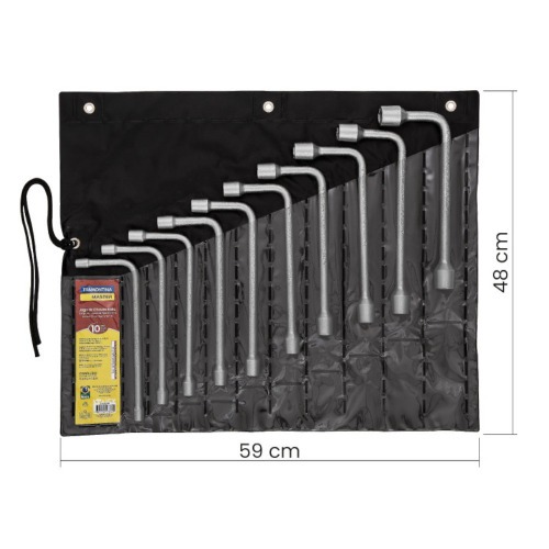 Jogo de chave biela 8 a 19 mm a�o especial 10 pe�as - Master