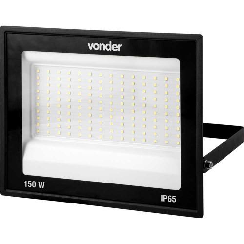 Refletor LED 150W 11.000 l�mens 6500K luz branca  110V/220V