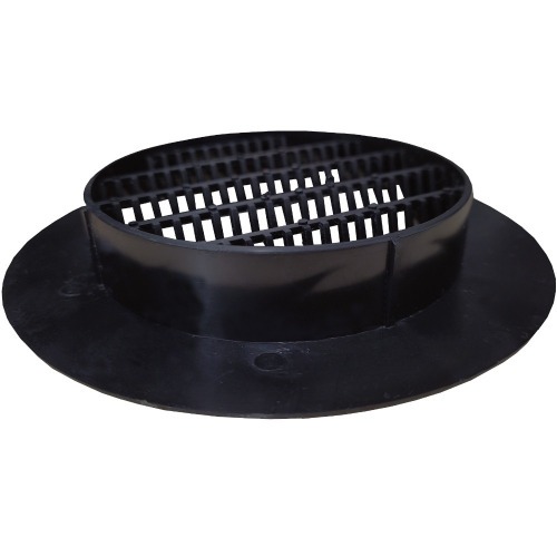 Grade de ventila��o pl�stica para duto de 100 mm - GR100P