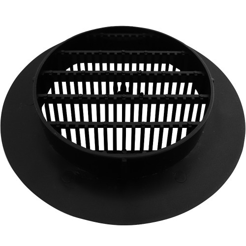 Grade de ventila��o pl�stica para duto de 100 mm - GR100P