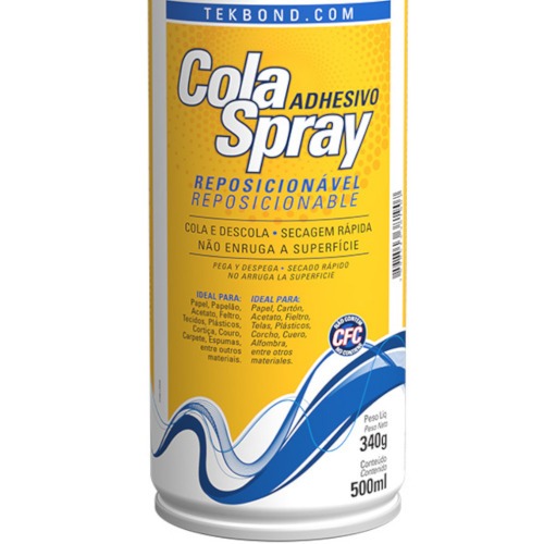 Cola spray reposicion�vel 500 ml