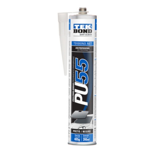 Adesivo poliuretano Automotivo 405g preto - PU55 Adesivo poliuretano Automotivo 405g preto - PU55
