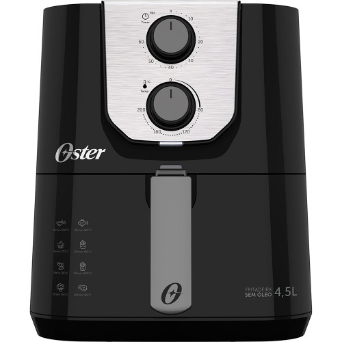 Fritadeira el�trica sem �leo air fryer 4,5l 1500w Black Perform - OFRT510  110V