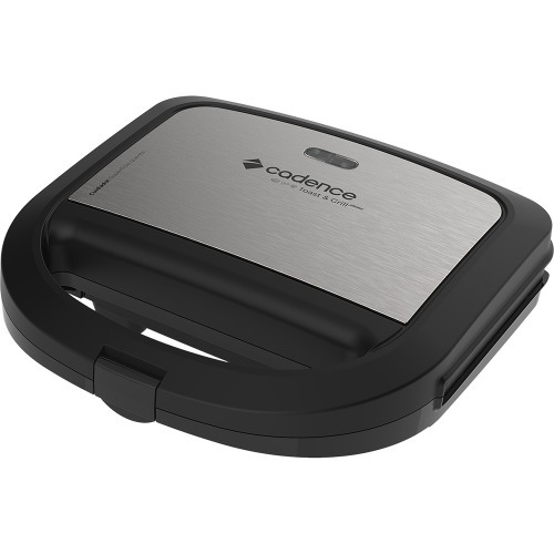 Sanduicheira Grill antiaderente 750 watts Toast & Grill Prime Inox - SAN615  110V