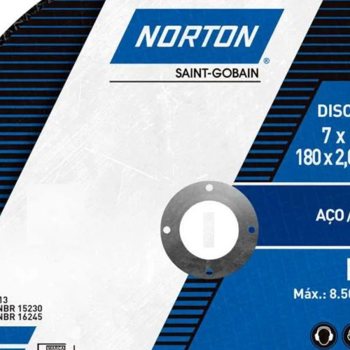 Disco de corte para inox 7 Disco de corte para inox 7