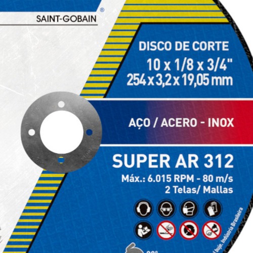 Disco de corte para metal 10