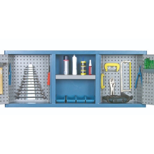 Armário para ferramentas com 1 prateleira e chapa perfurada - AM-8 Armário para ferramentas com 1 prateleira e chapa perfurada - AM-8