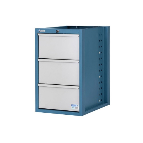 Modulo para bancada com 3 gavetas