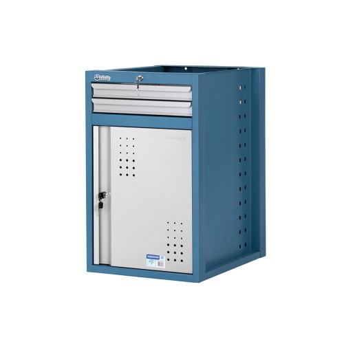 M�dulo com abertura para direita e 2 gaveta