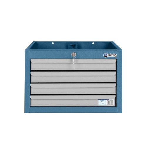 M�dulo com 4 gavetas para bancada modular