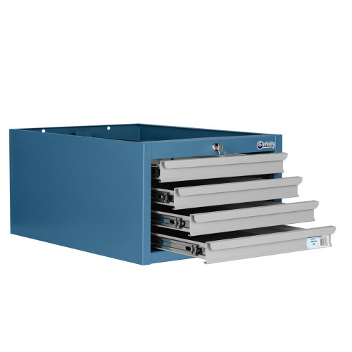 M�dulo com 4 gavetas para bancada modular