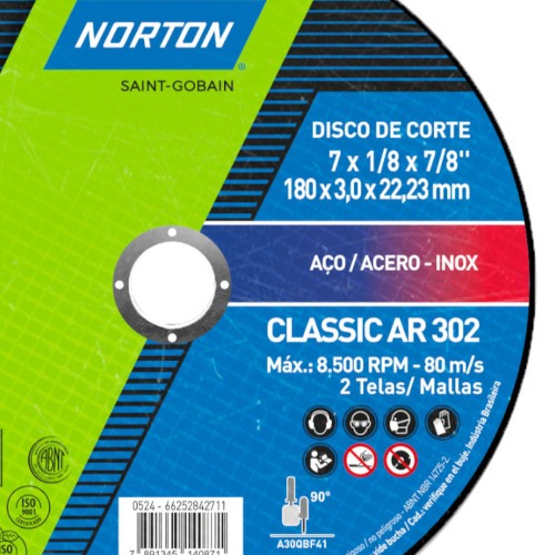 Disco de corte para metal 7 Disco de corte para metal 7