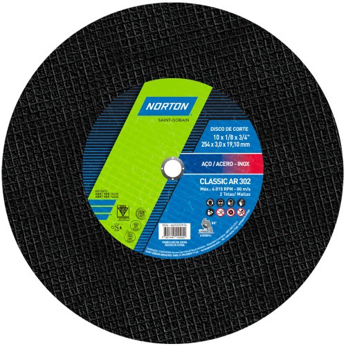 Disco de corte para a�o 10