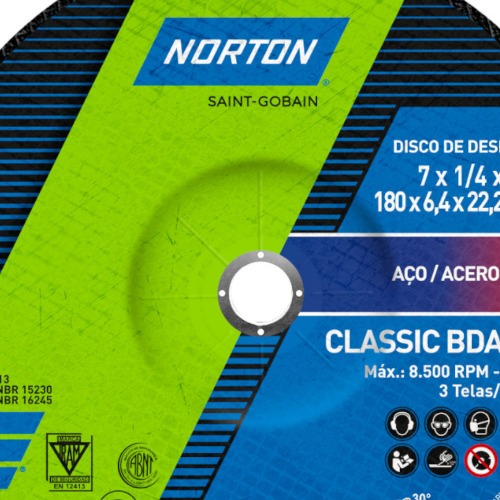 Disco de desbaste para a�o 7