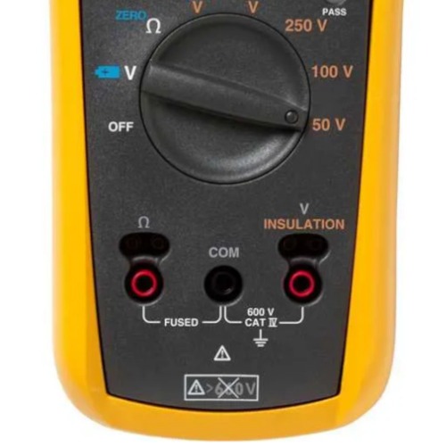 Megômetro digital para tensão de isolamento 50-1000V CAT IV 600 - 1507 Megômetro digital para tensão de isolamento 50-1000V CAT IV 600 - 1507