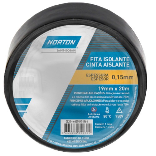 Fita isolante torre 19 mm x 20m