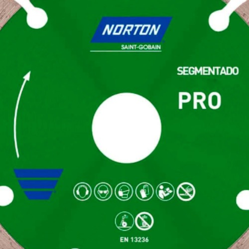 Disco diamantado segmentado 230 x 22,23 mm para concreto 
