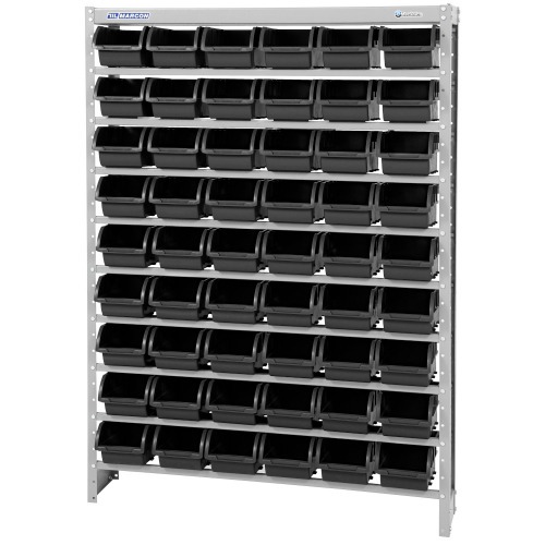 Estante met�lica com 54 gavetas n� 5 preta - EP54/5P