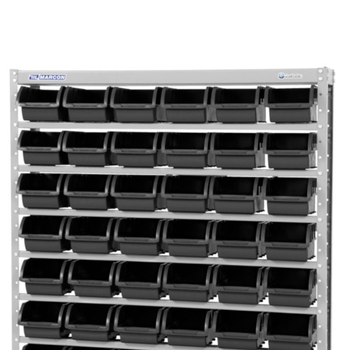 Estante met�lica com 54 gavetas n� 5 preta - EP54/5P