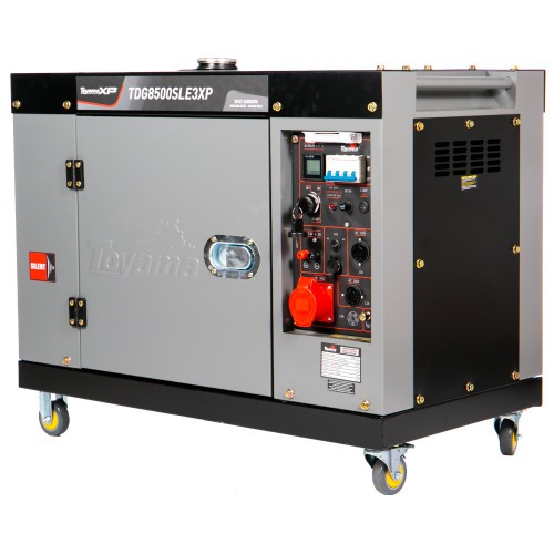 Gerador de energia 7,5 Kva a diesel cabinado - TDG8500SLE3XP Gerador de energia 7,5 Kva a diesel cabinado - TDG8500SLE3XP