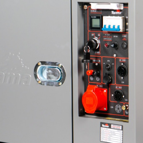 Gerador de energia 7,5 Kva a diesel cabinado - TDG8500SLE3XP Gerador de energia 7,5 Kva a diesel cabinado - TDG8500SLE3XP