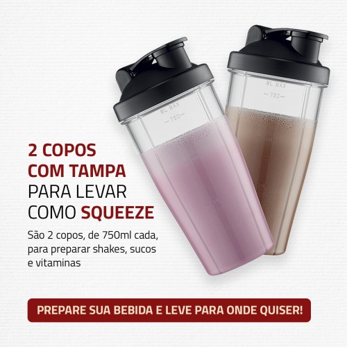 Liquidificador portátil 2 velocidades 300 watts Personal Blender - DG-01 110V Liquidificador portátil 2 velocidades 300 watts Personal Blender - DG-01 110V