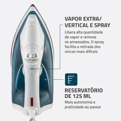 Ferro de passar a vapor 1200 watts - F-32  220V
