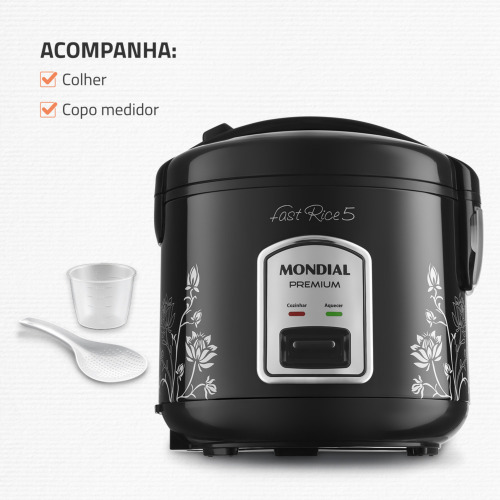 Panela el�trica de arroz 5 x�caras Pratic Rice 5 - NPE-08-5X  110V