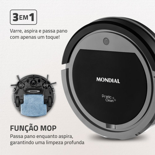 Rob� aspirador de P� Pratic Clean - RB-11  110V/220V