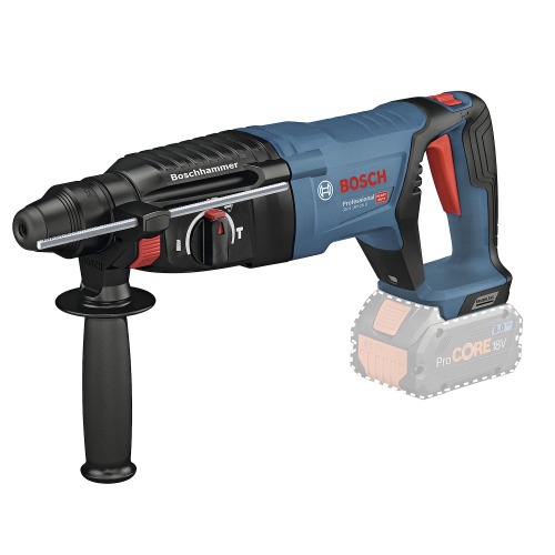 Martelete Perfurador a bateria 18V 2,5 joules Brushless Sem Bateria - GBH 18V-26 D