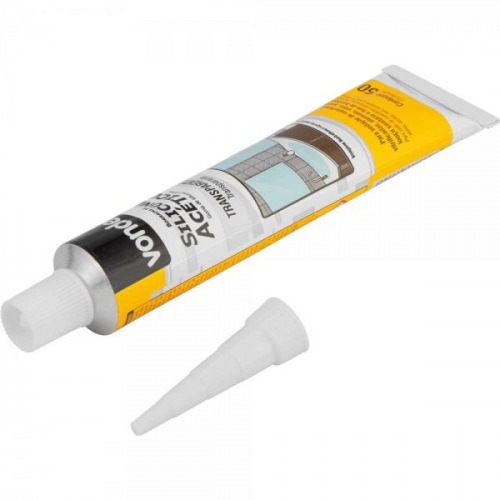 Silicone ac�tico para veda��o 50 gramas