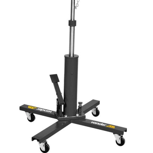 Macaco telesc�pico para retirar caixa de c�mbio