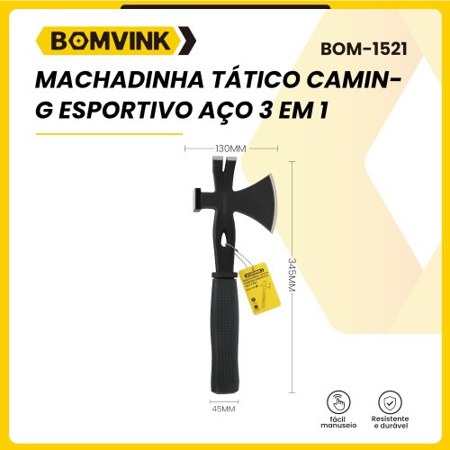 Machadinha t�tico camping esportivo 3 em 1 - BOM-1521