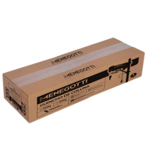 Guincho de coluna regul�vel 200 kg 30 m monof�sico - MGC 200