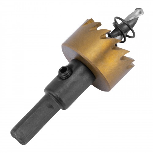 Serra copo para metal 25 mm revestimento em Nitreto de Tit�nio com suporte
