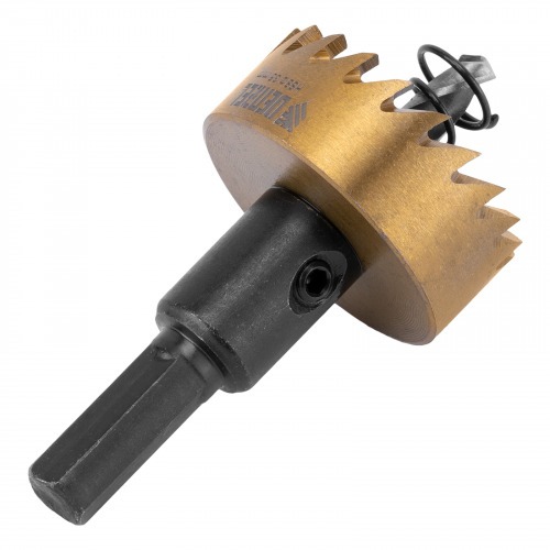 Serra copo para metal 35 mm revestimento em Nitreto de Tit�nio com suporte 