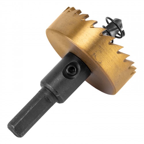 Serra copo para metal 42 mm revestimento em Nitreto de Tit�nio com suporte