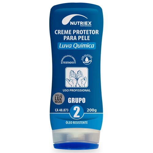 Creme protetor para a pele Luva qu�mica 200g grupo - 9210584