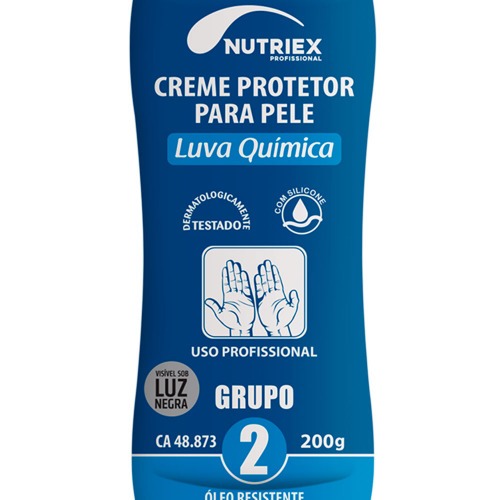Creme protetor para a pele Luva qu�mica 200g grupo - 9210584