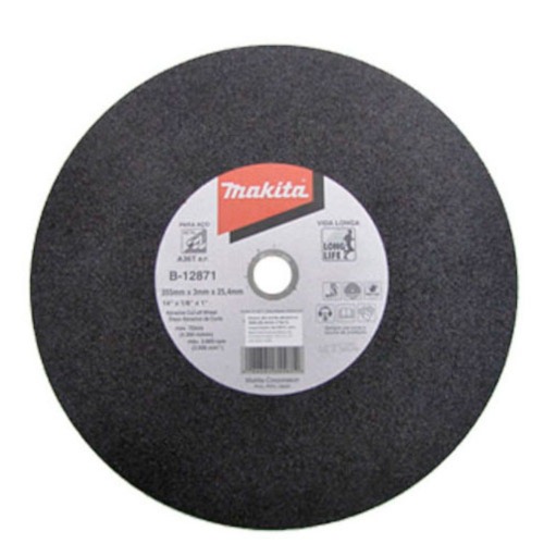 Disco de corte para metal 355 x 3 x 25,4mm - B-12871 Disco de corte para metal 355 x 3 x 25,4mm - B-12871
