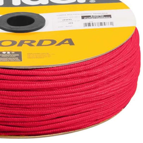 Corda multifilamento trançada 3 mm com rolo de 625 metros Corda multifilamento trançada 3 mm com rolo de 625 metros