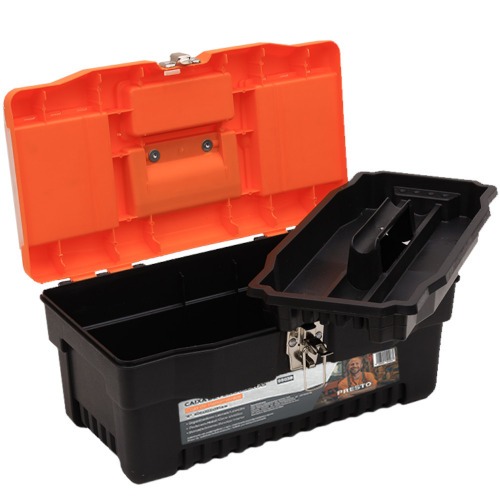 Caixa pl�stica para ferramentas 16