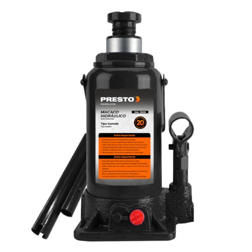 Macaco hidr�ulico tipo garrafa 20 toneladas - 96106