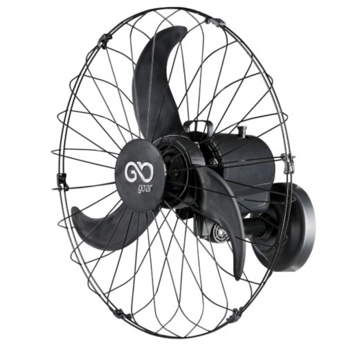 Ventilador de parede 60 cm oscilante preto - V60P 110V/220V Ventilador de parede 60 cm oscilante preto - V60P 110V/220V