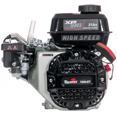 Motor a gasolina para rabetas 8 hp 4T 212 cc partida manual - TE80JET-HS-XP