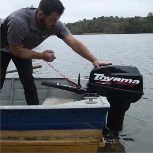 Motor de popa a gasolina 15 hp 2 tempos - TM15TS