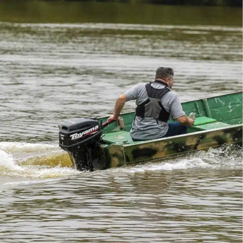 Motor de popa a gasolina 15 hp 2 tempos - TM15TS