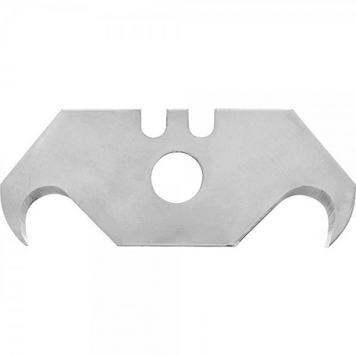 L�mina para estilete trapezoidal corte curvo com 10 pe�as