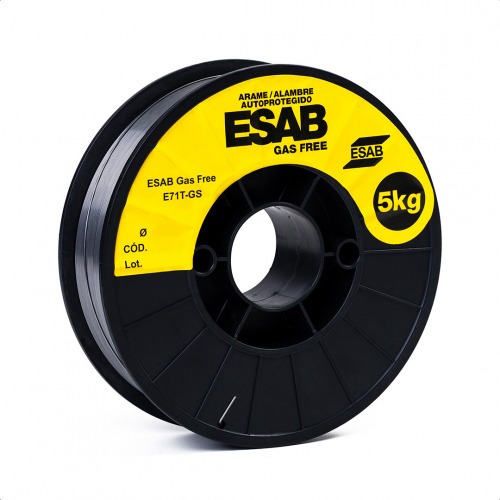 Arame para solda mig 0,8 mm 5 kg uso sem g�s - Gas Free