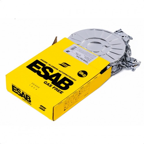 Arame para solda mig 0,8 mm 5 kg uso sem g�s - Gas Free